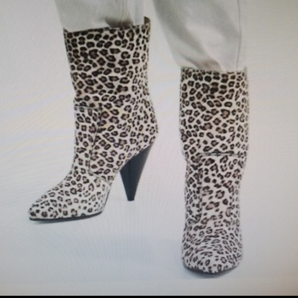 Stuart Weitzman Atomic West leopard boots, Made in Spain - Picture 2 of 12